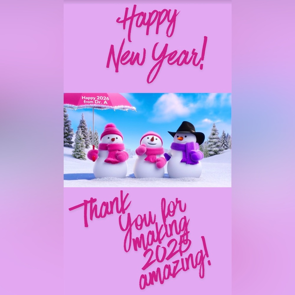 ❄️⛄️𝐇𝐀𝐏𝐏𝐘 𝐍𝐄𝐖 𝐘𝐄𝐀𝐑! 𝟐𝟎𝟐𝟔, 𝐇𝐄𝐑𝐄 𝐖𝐄 𝐂𝐎𝐌𝐄!❄️⛄️